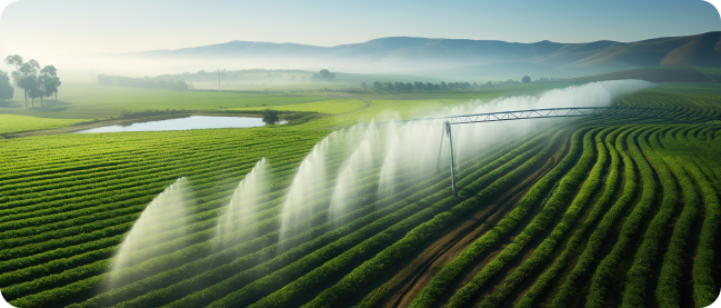 visual shows water management with machine learning